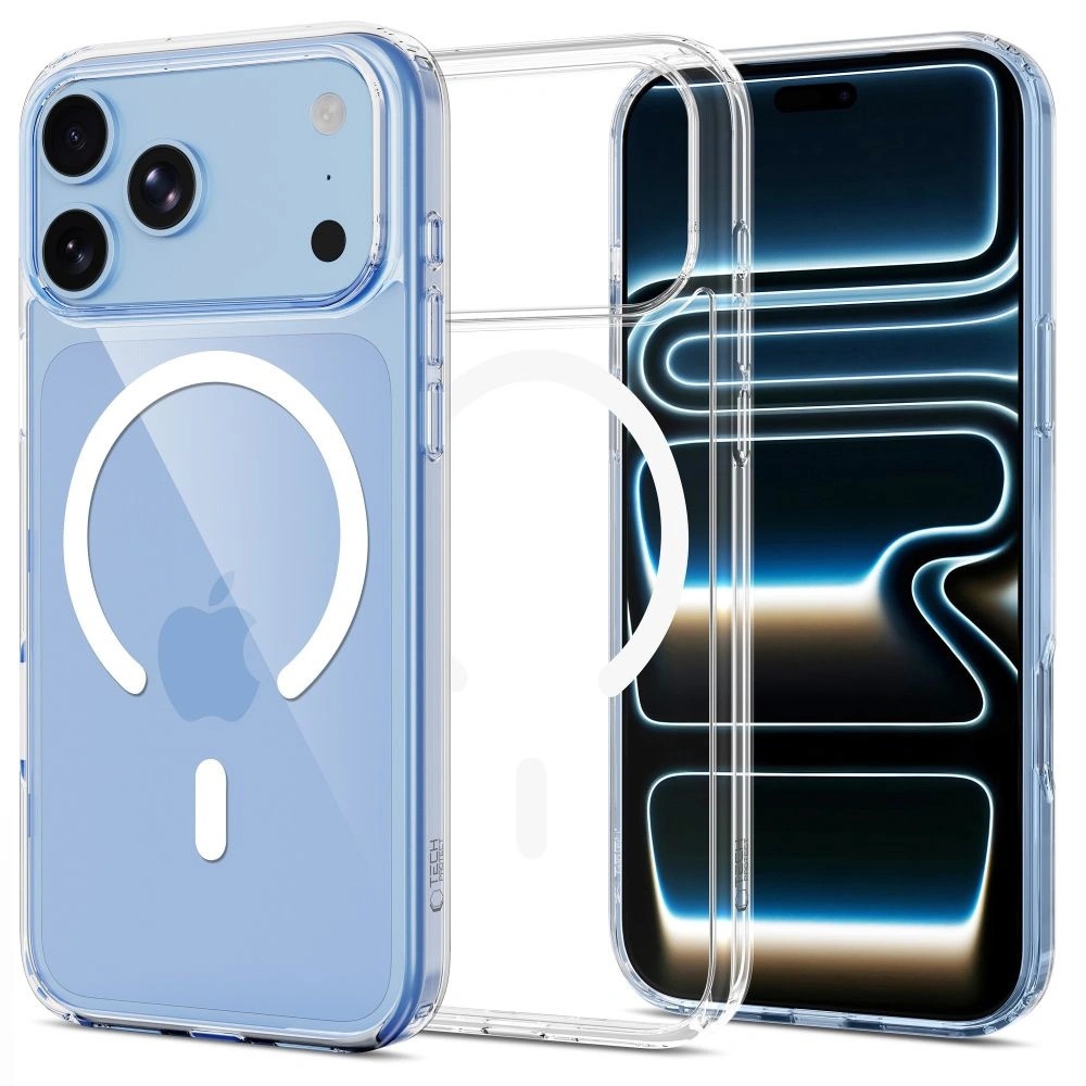 iPhone 17 Pro Max / 18 Pro Max - Tech-Protect FlexAir Hybrid Magsafe cover - Clear
