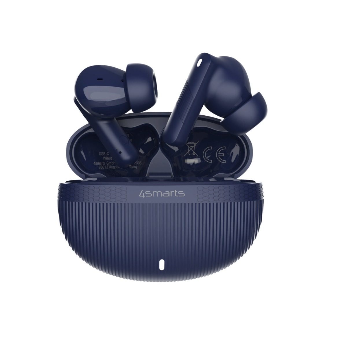 SkyBuds Pro ANC - TWS Trådløse Bluetooth Høretelefoner med opladerbox - Touch funktion - Marineblå