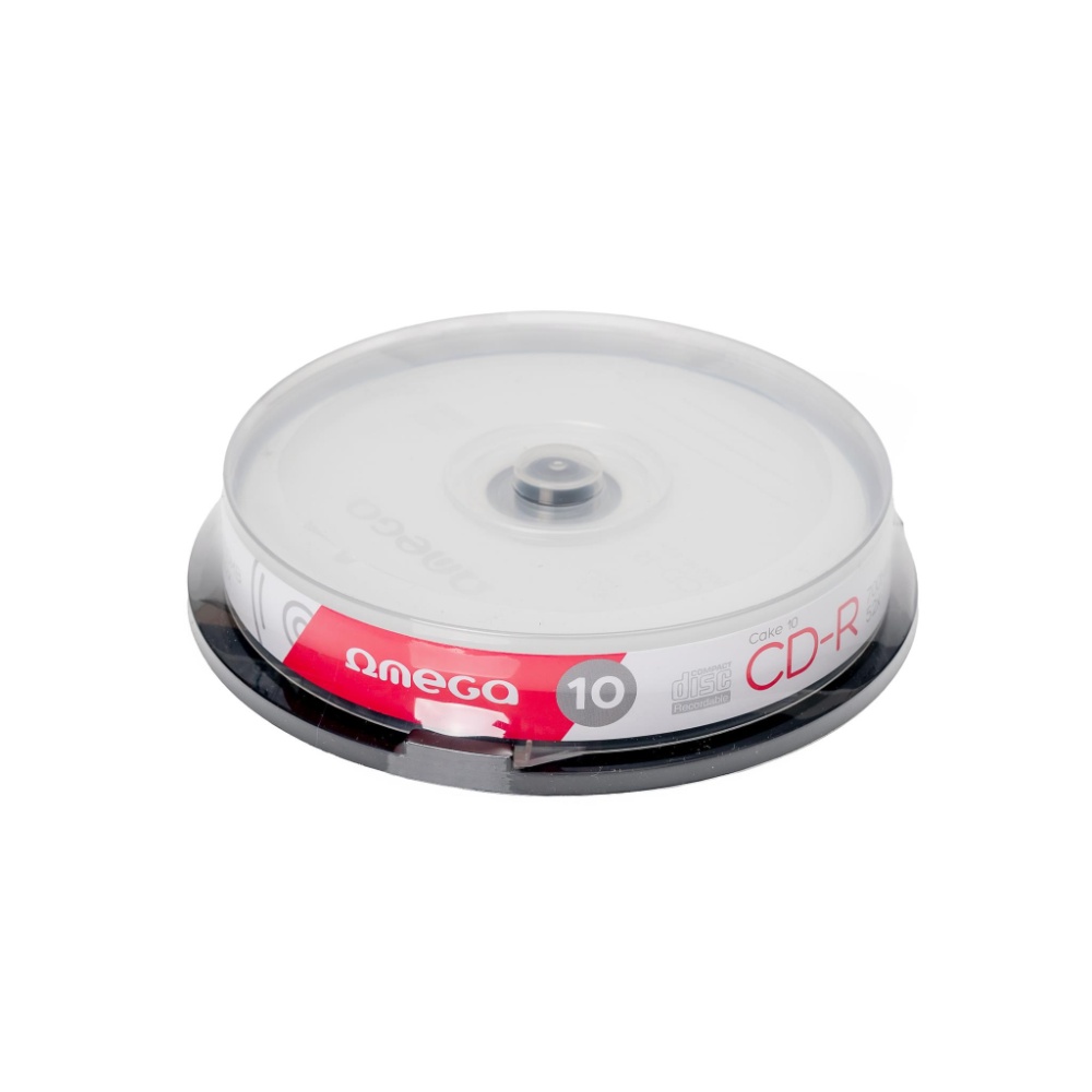 10-Pak Omega CD-R 700 MB 52x