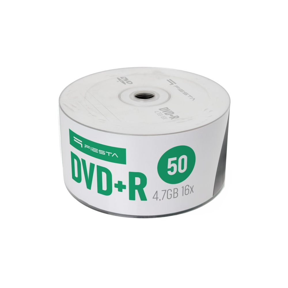50-Pak FIESTA DVD+R / 4,7GB/ 16X
