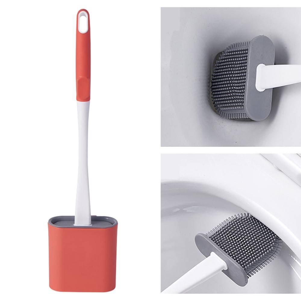 Smart design 6905 - Toiletbørste - Hurtigtørrende - Orange billede