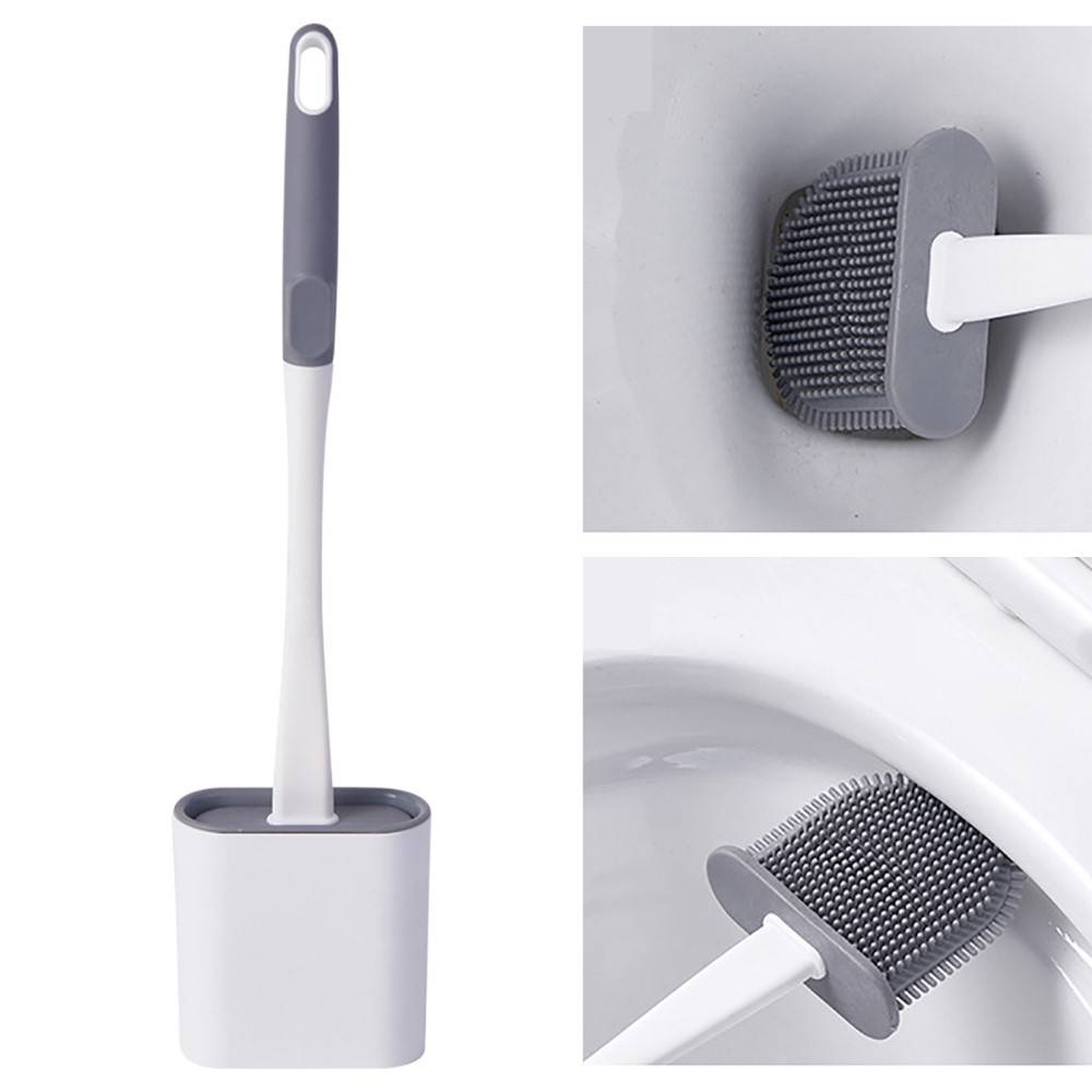 Smart design 6905 - Toiletbørste - Hurtigtørrende - Grå