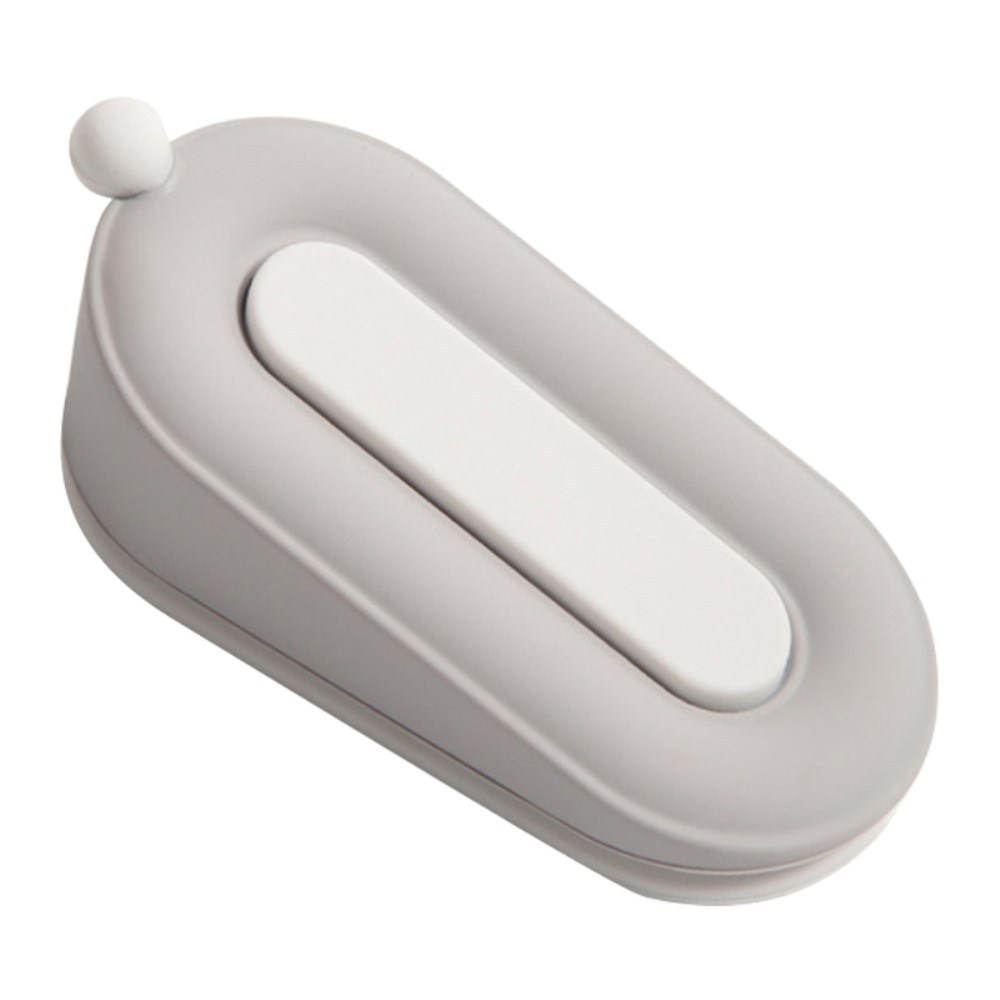 Dørstopper i PVC med holder - Grå