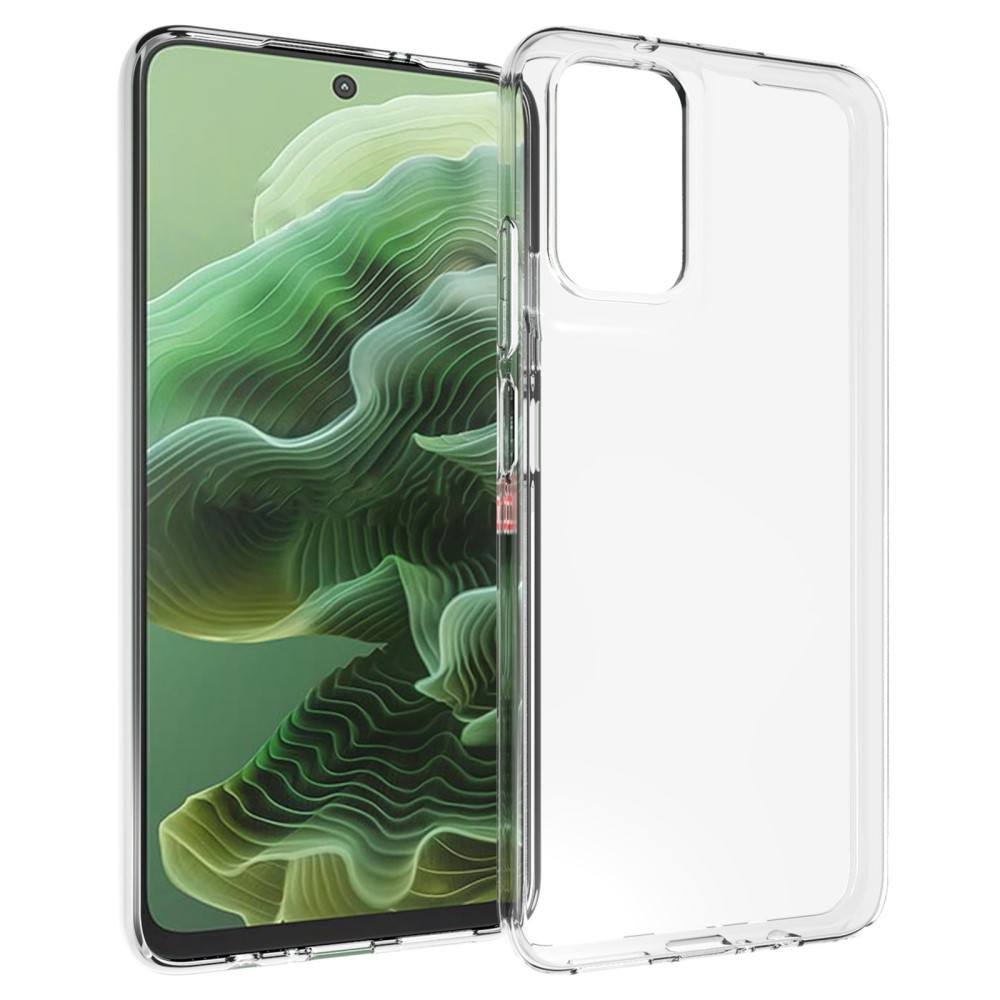 Motorola Moto G35 5G - Shockproof gummi cover - Transparent