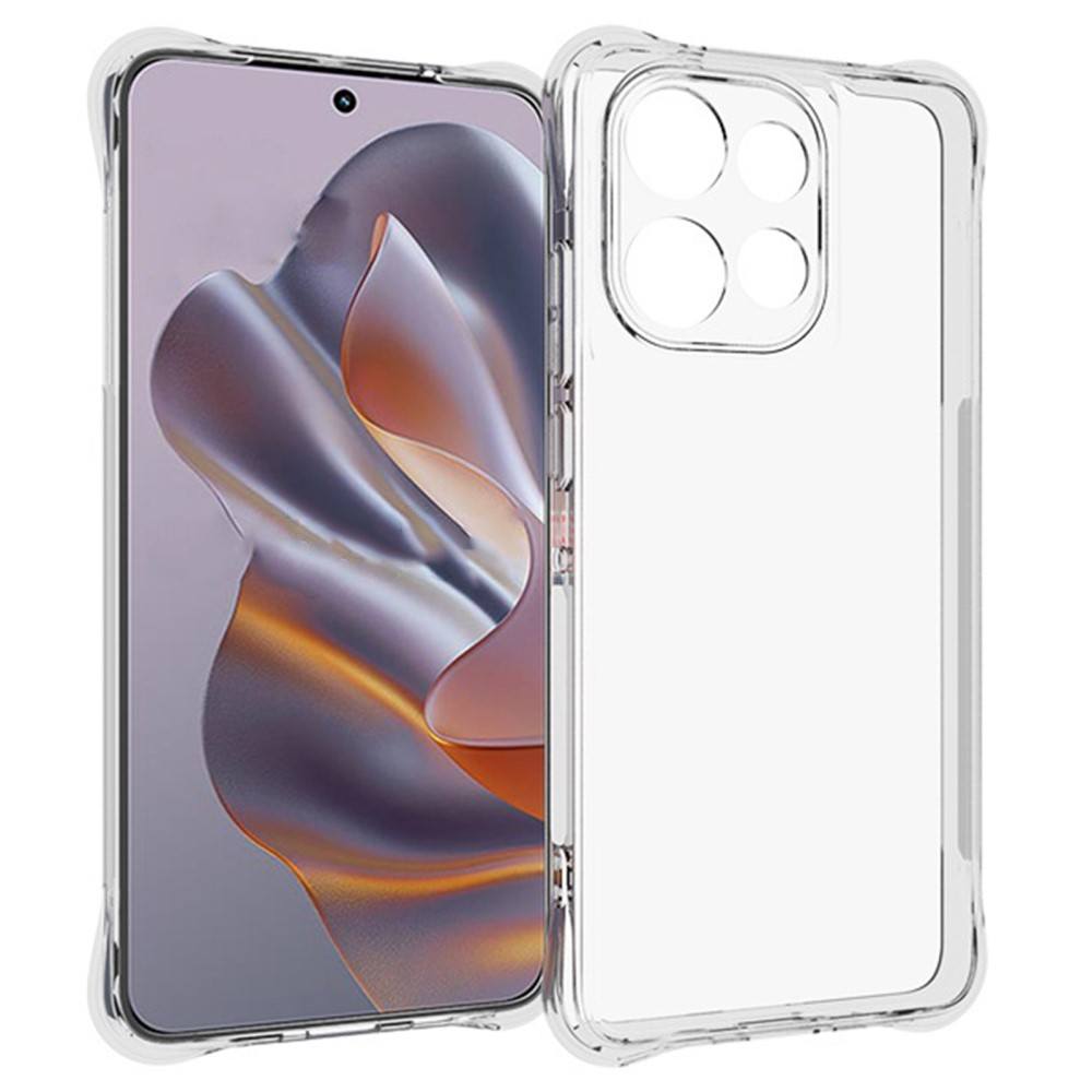 Motorola Edge 50 Neo 5G - Shockproof gummi cover - Transparent