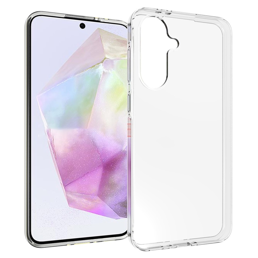 Samsung Galaxy A36 5G - Shockproof gummi cover - Transparent