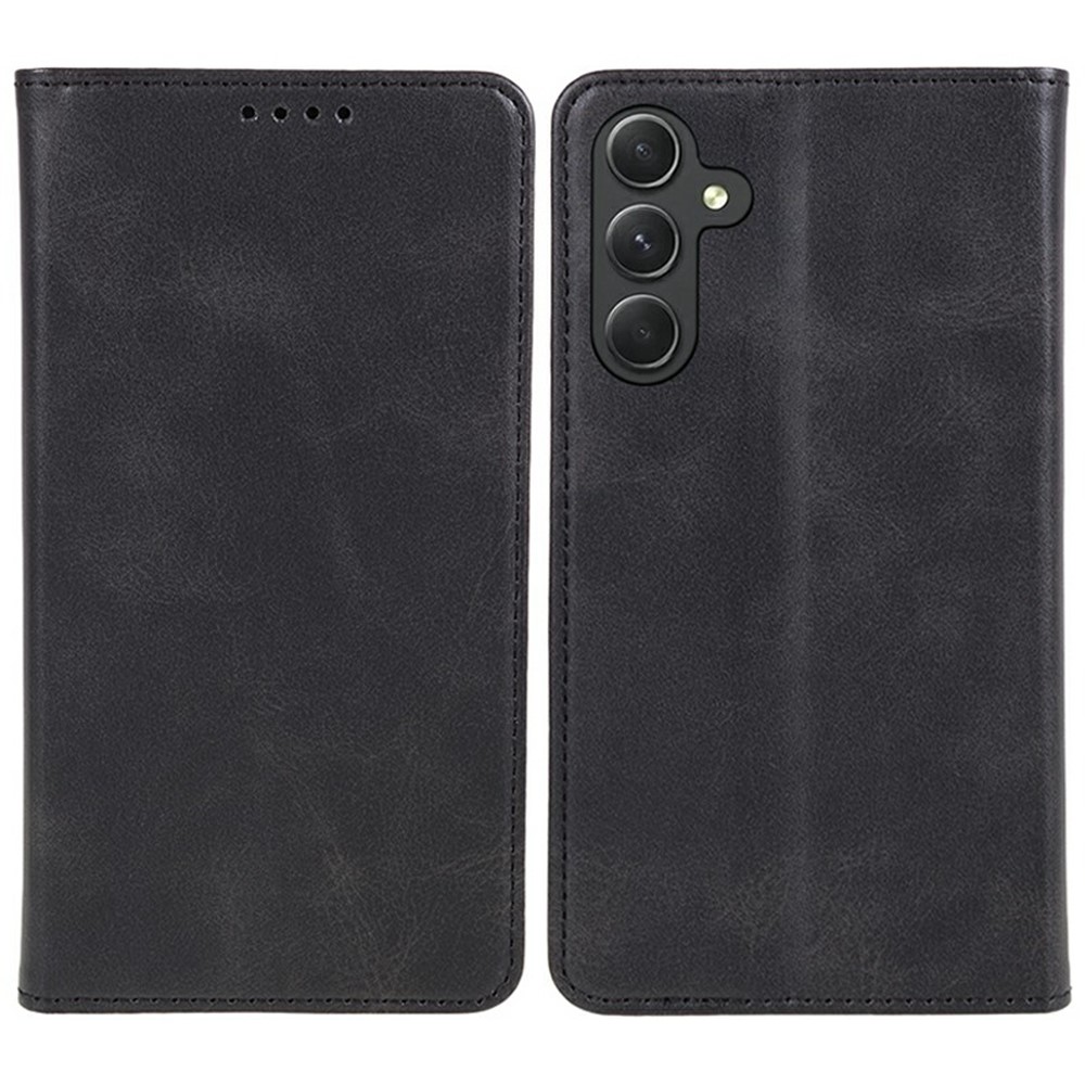 Samsung Galaxy A36 5G / A37 5G - Flip læder cover / pung - Sort