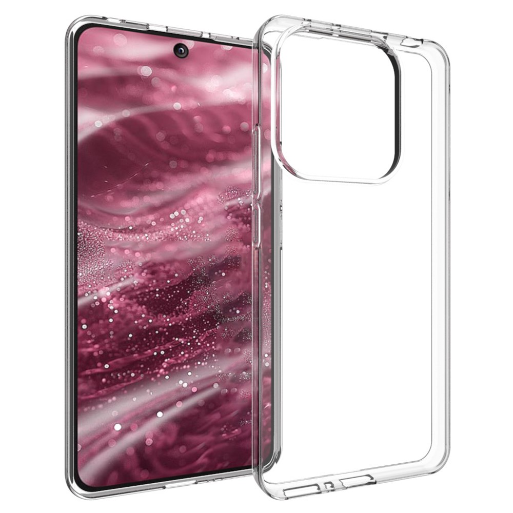 Xiaomi Redmi Note 14 5G - Shockproof gummi cover - Transparent