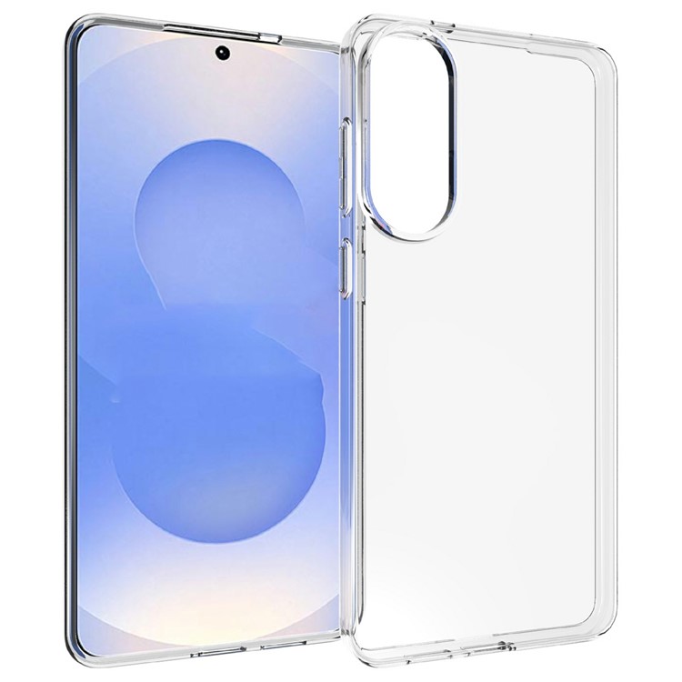Samsung Galaxy S25 Edge - Shockproof gummi cover - Transparent