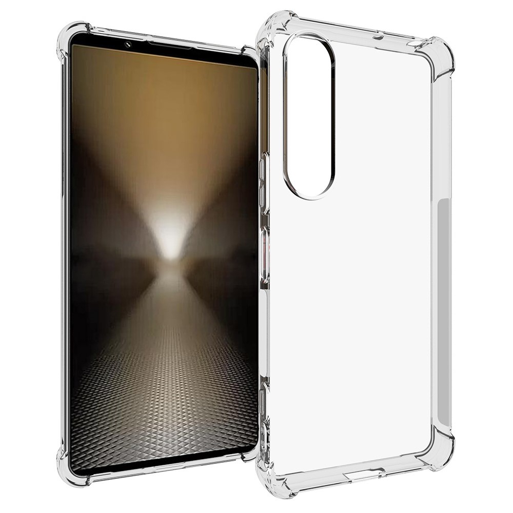 Sony Xperia 1 VII - Shockproof gummi cover - Transparent