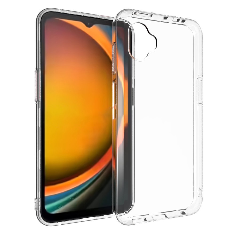 Samsung Galaxy XCover7 Pro - Shockproof gummi cover - Transparent