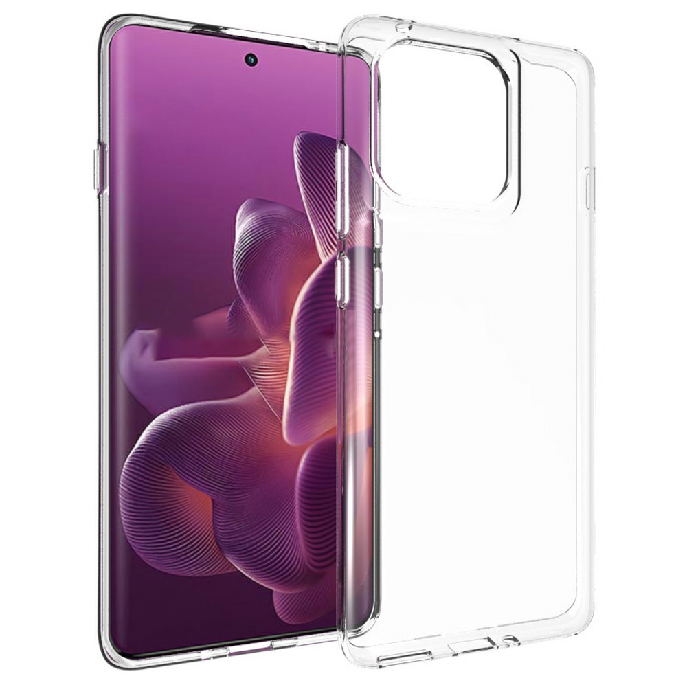 Motorola Edge 60 Pro 5G - Shockproof gummi cover - Transparent