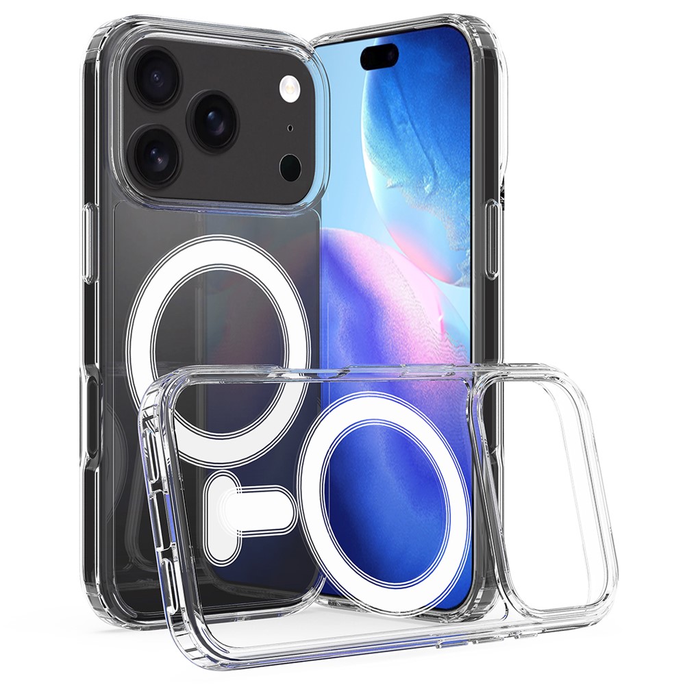 iPhone 17 Pro Max - Clear Hybrid - Magsafe kompatibel - Transparent