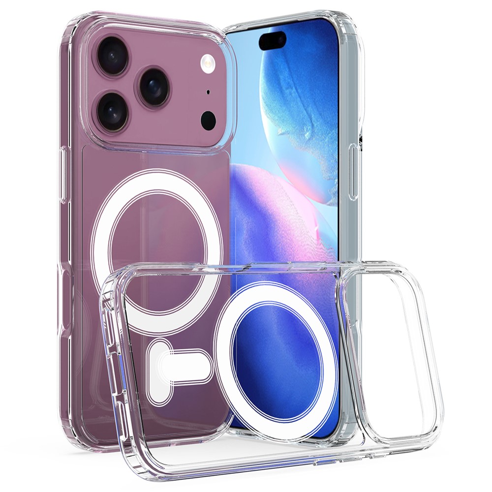 iPhone 17 Pro - Clear Hybrid - Magsafe kompatibel - Transparent