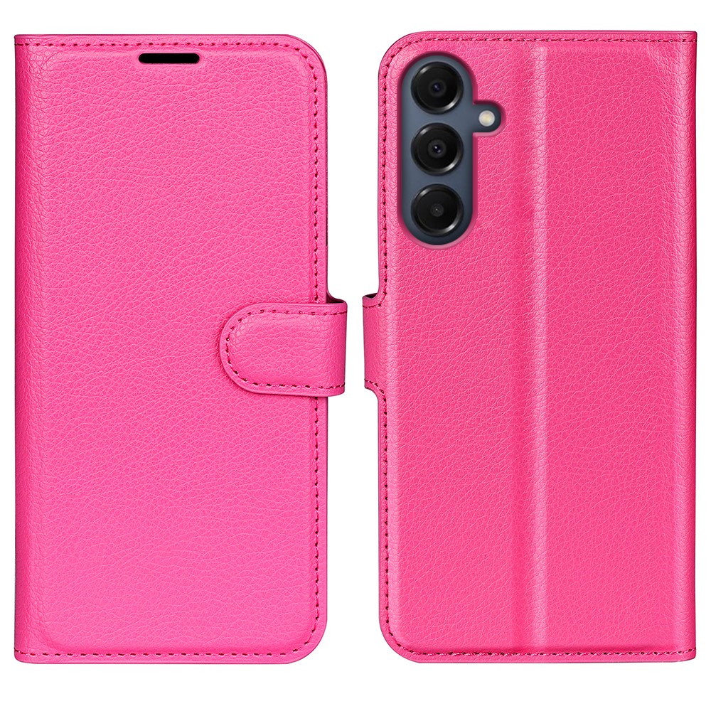 Samsung Galaxy A17 5G - Læder cover / pung - Rosa
