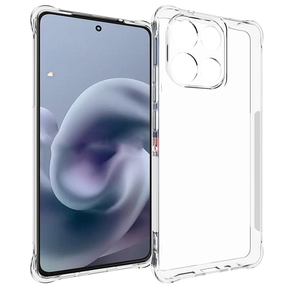 Motorola G86 Power - Shockproof gummi cover - Transparent