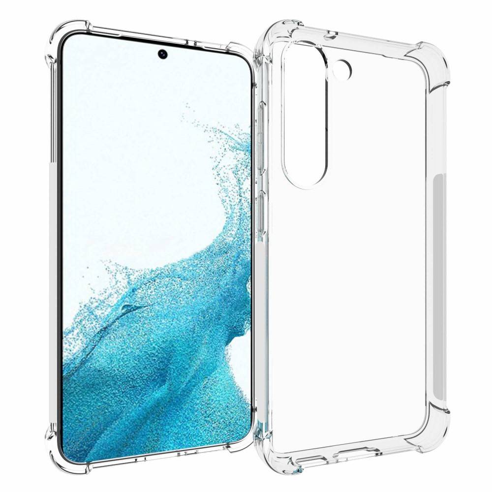 Samsung Galaxy S23 5G - Shockproof gummi cover - Transparent