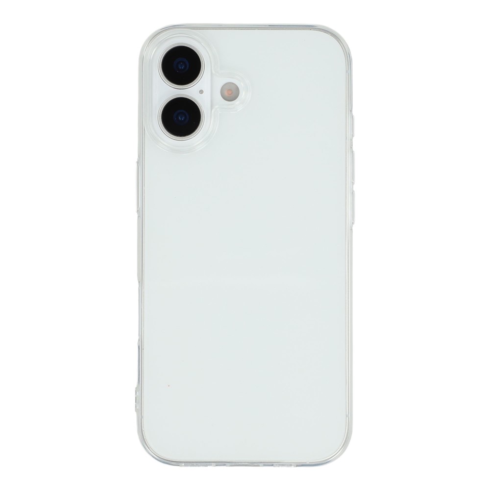iPhone 17 - Shockproof slim gummi cover 1mm - Transparent