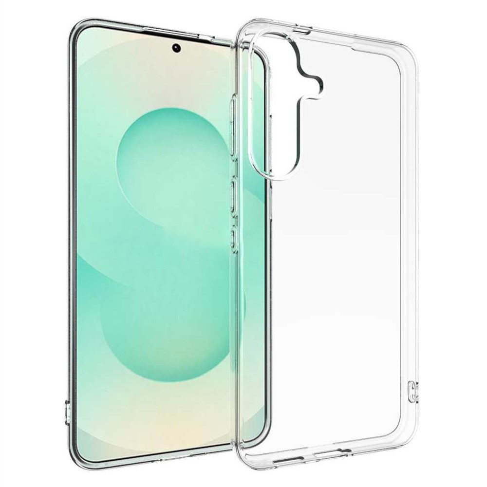 Samsung Galaxy S25 FE / S26 FE - Ultra tyndt gummi cover 1.0mm - Transparent