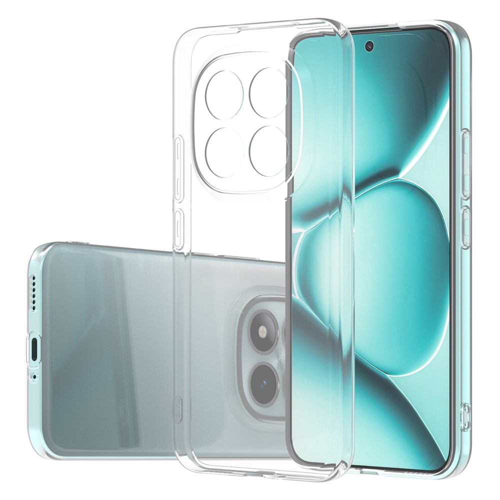 Xiaomi Redmi Note 15 4G / 5G - Slim fleksibel gummi cover - Transparent