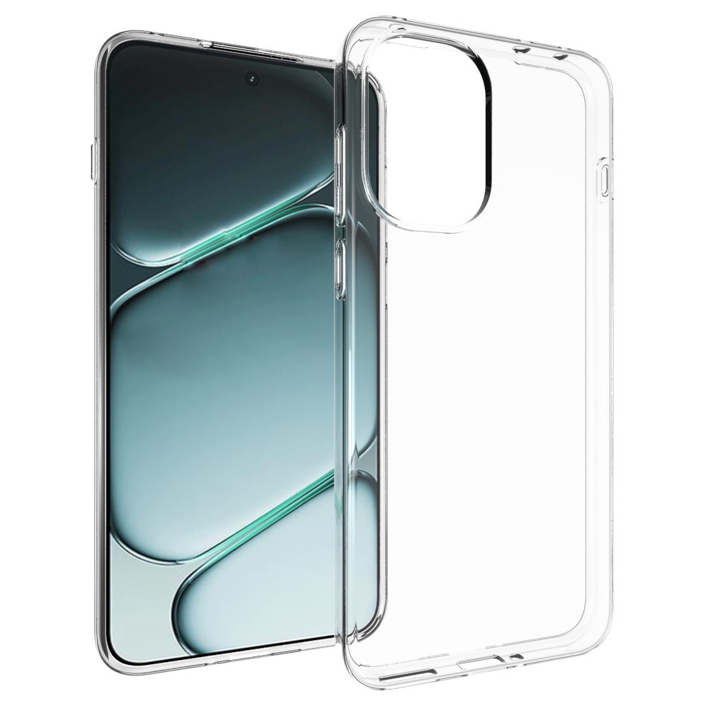 OnePlus 15R 5G - Shockproof gummi cover - Transparent