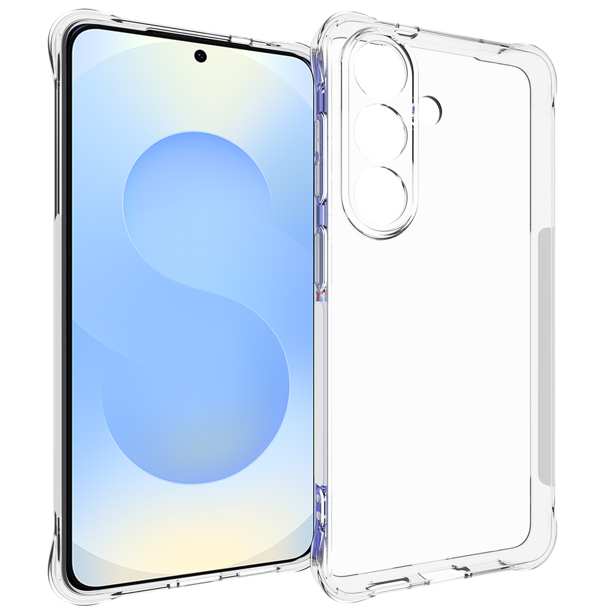 Samsung Galaxy S26 Plus 5G - Shockproof gummi cover - Transparent