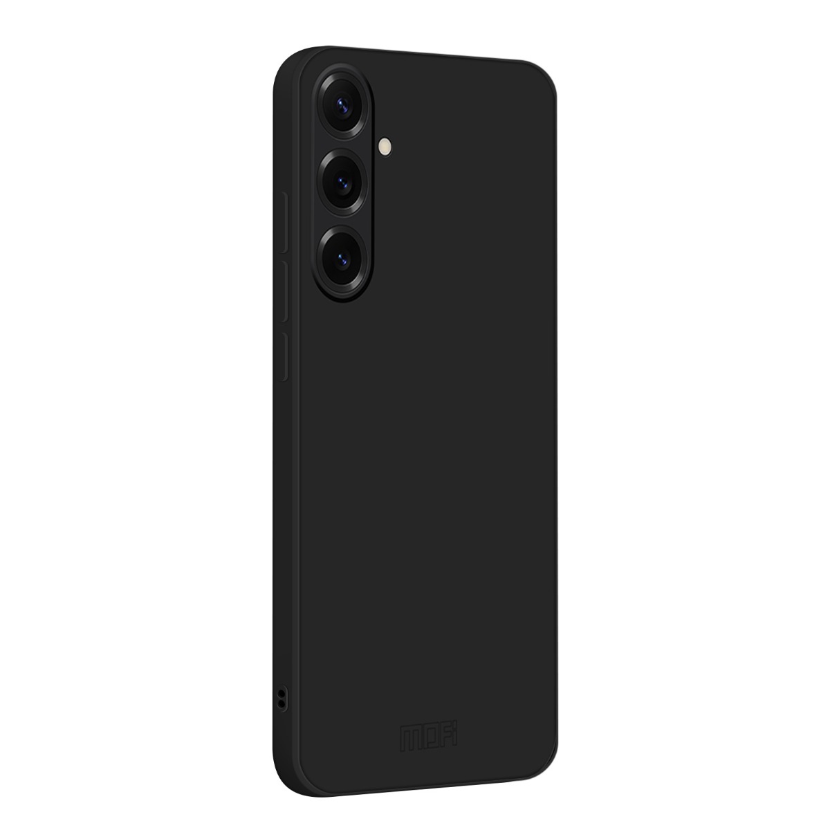 Samsung Galaxy S26 5G - Slim fleksibel gummi cover - Mat sort