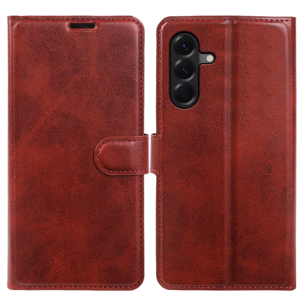 Samsung Galaxy A57 5G - Vintage læder cover / pung - Rød