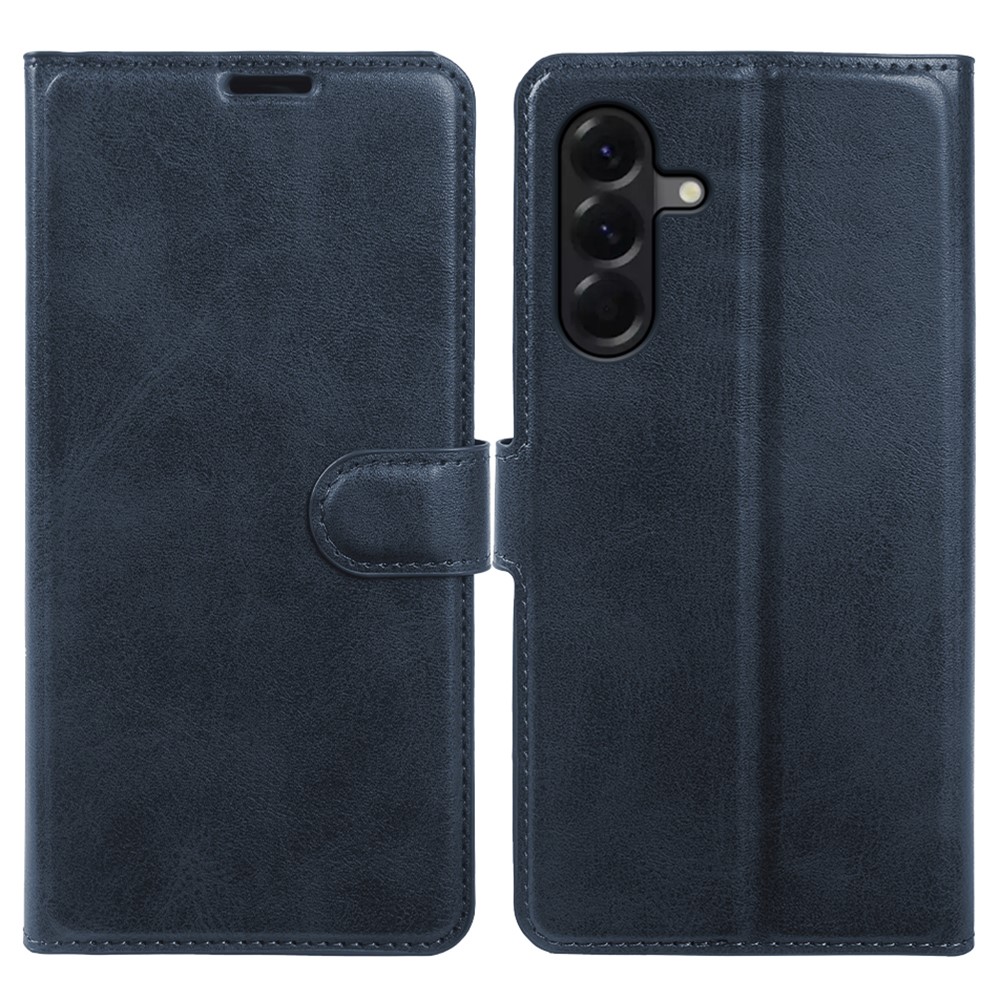 Samsung Galaxy A57 5G - Vintage læder cover / pung - Blå