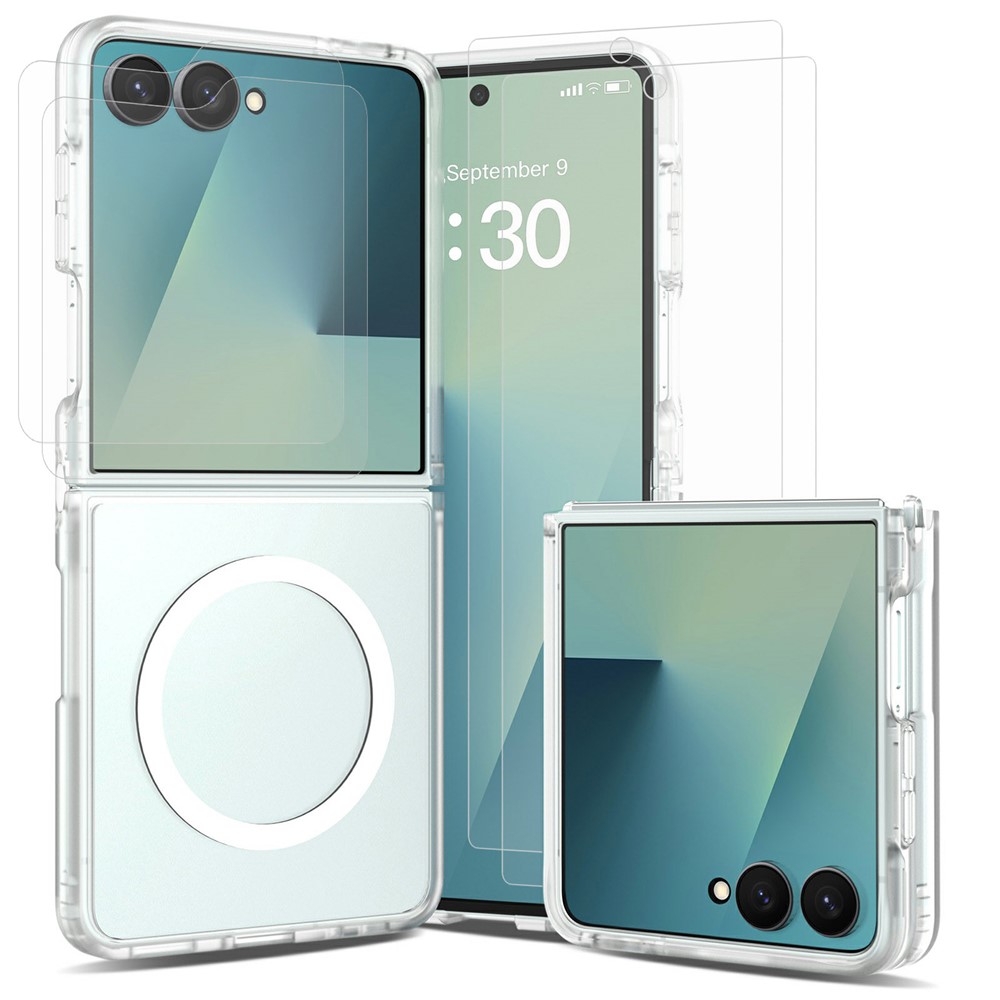 Samsung Galaxy Z Flip8 - Shockproof magsafe kompatibel cover - Inkl. Beskyttelsesfilm