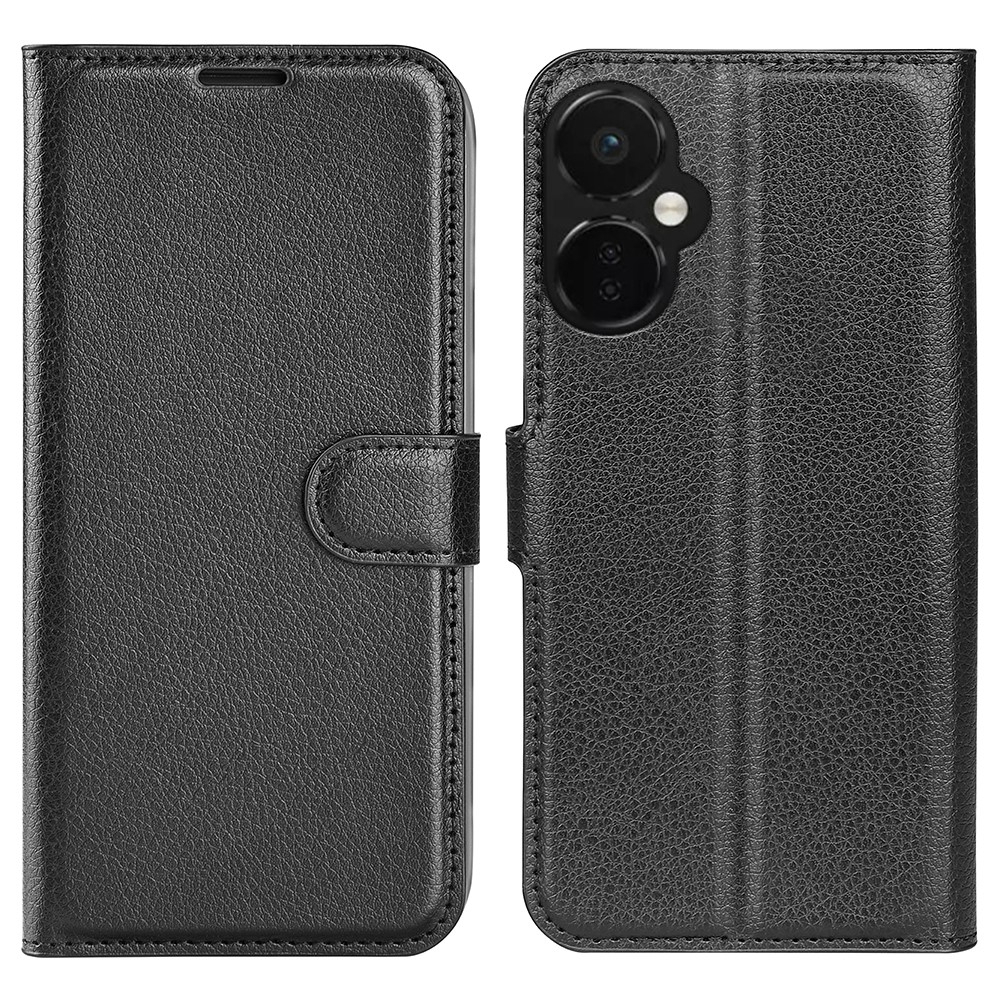 OnePlus Nord CE 3 Lite 5G / Nord N30 5G - Læder cover / pung - Sort