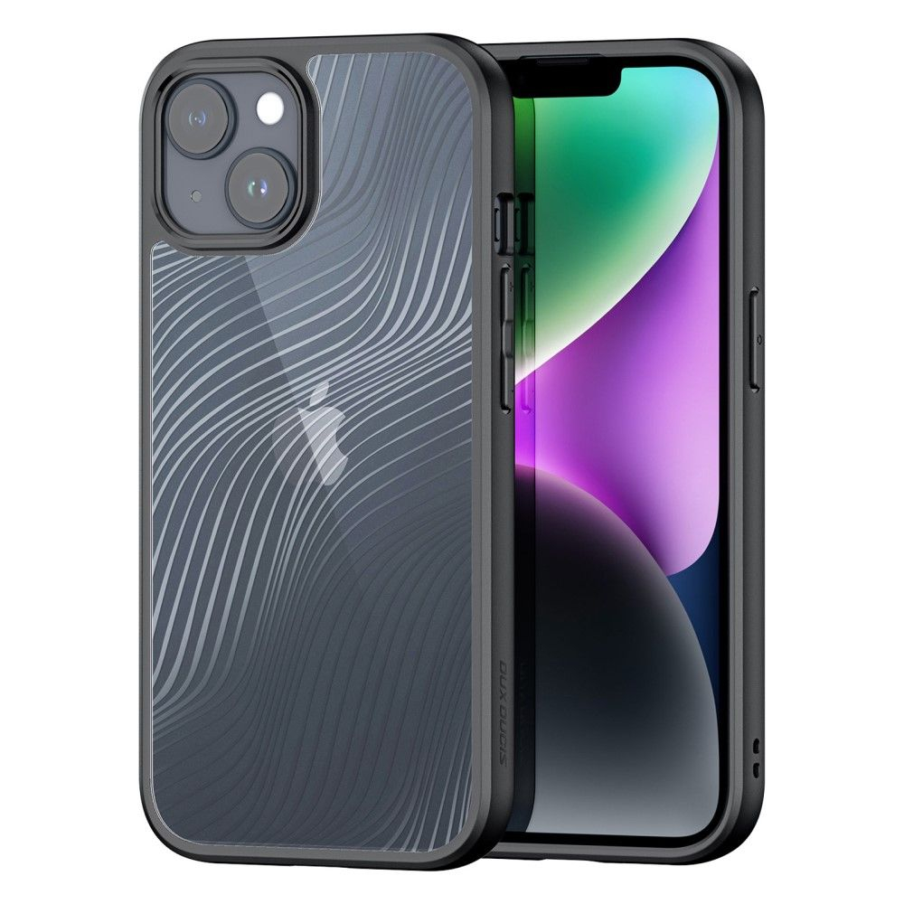 iPhone 15 - DUX DUCIS Aimo Shockproof Hybrid cover - Sort