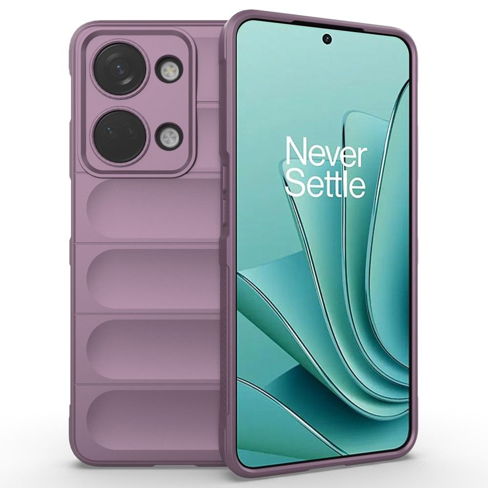 OnePlus Nord 3 5G - Wave gummi cover - Lys lilla