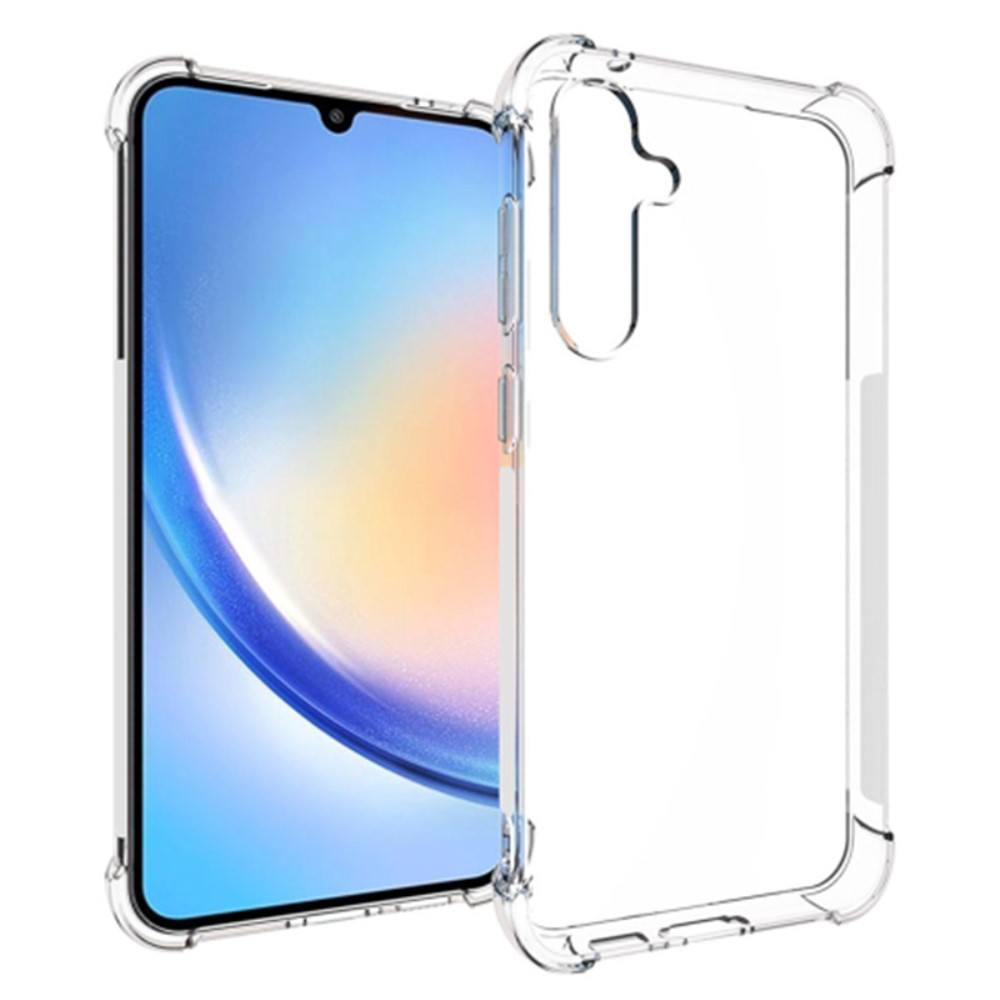 Samsung Galaxy S23 FE - Shockproof gummi cover - Transparent