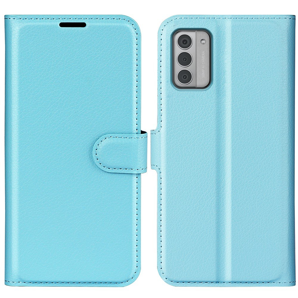 Nokia G42 - Læder cover / pung - Blå
