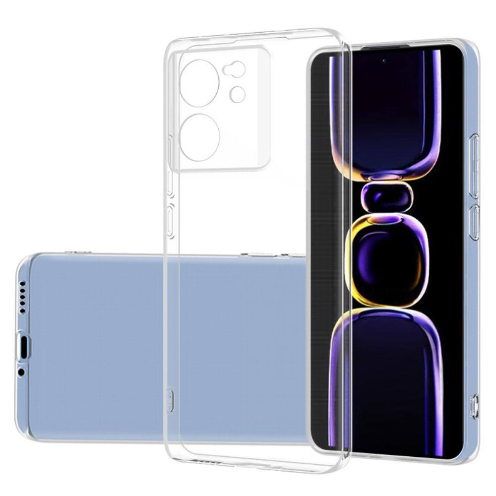 Xiaomi 13T / 13T Pro - Ultra slim gummi cover - Transparent