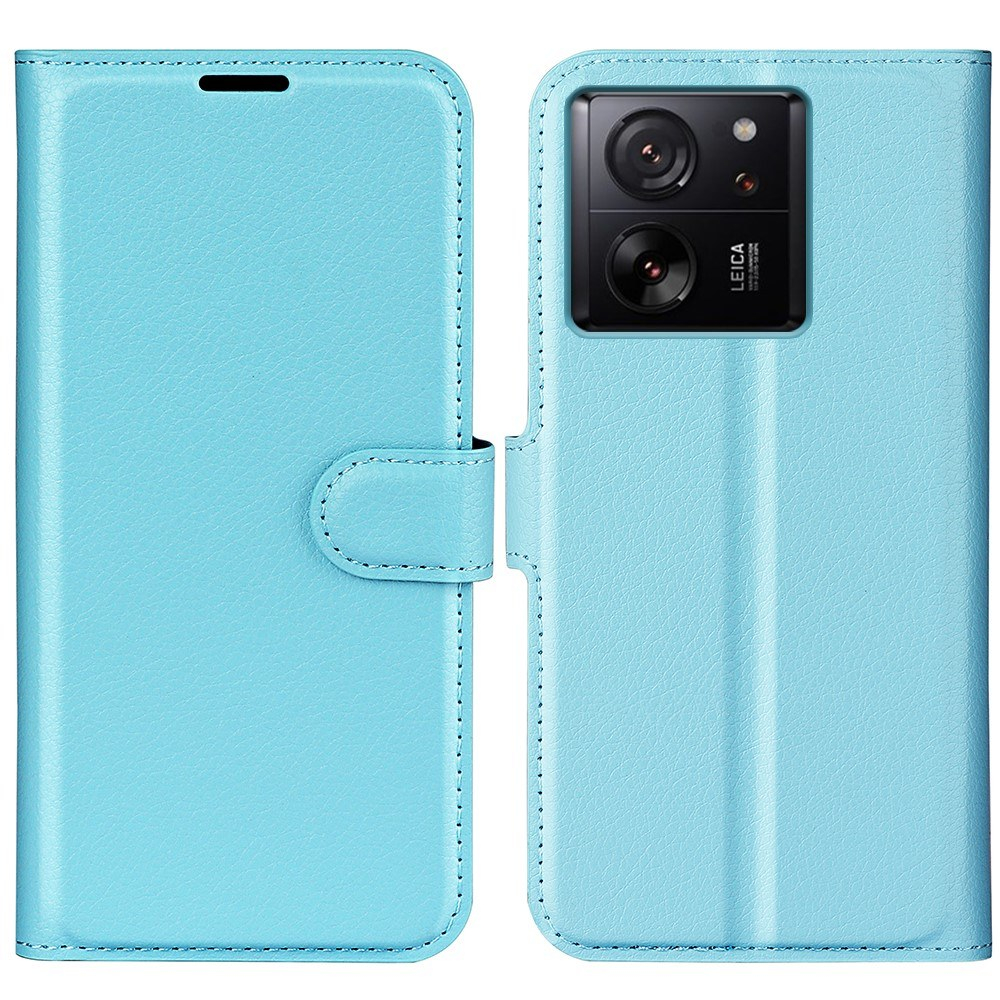 Xiaomi 13T / 13T Pro - Læder cover / pung - Blå