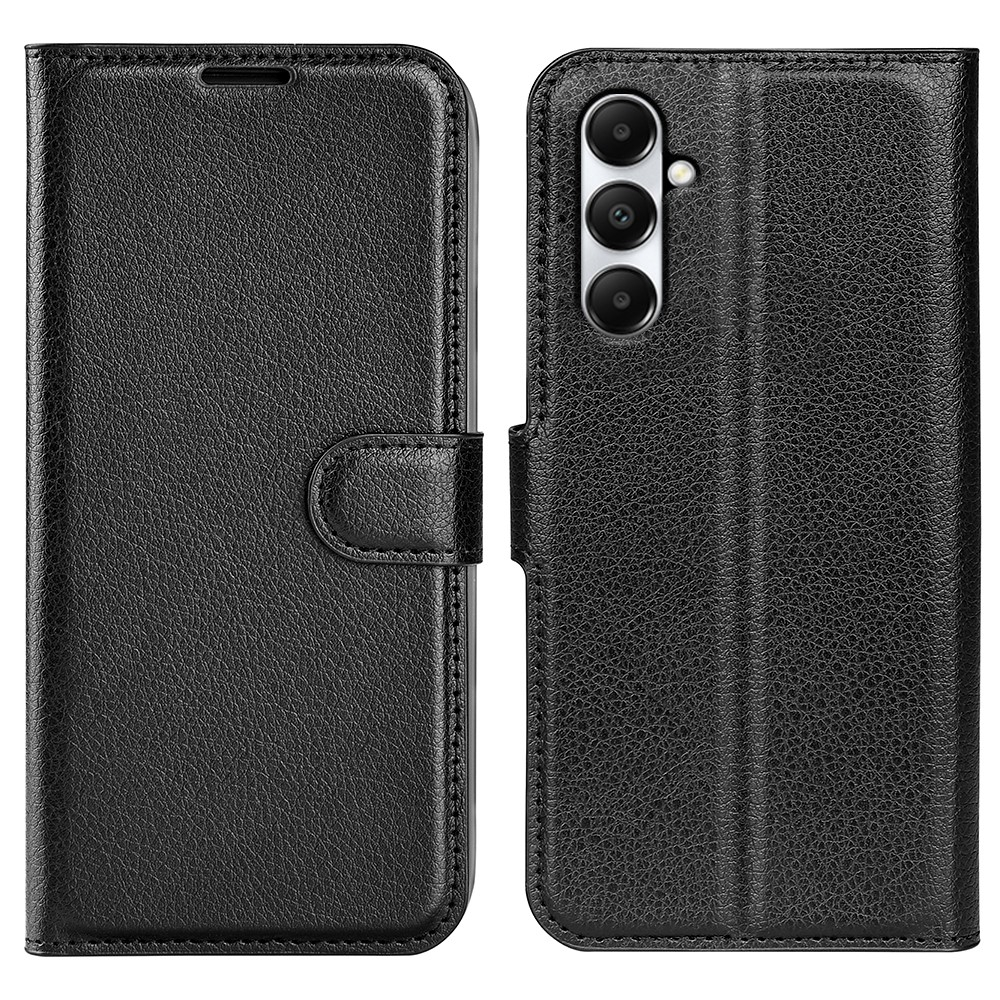 Samsung Galaxy A05s 4G - Læder cover / pung - Sort