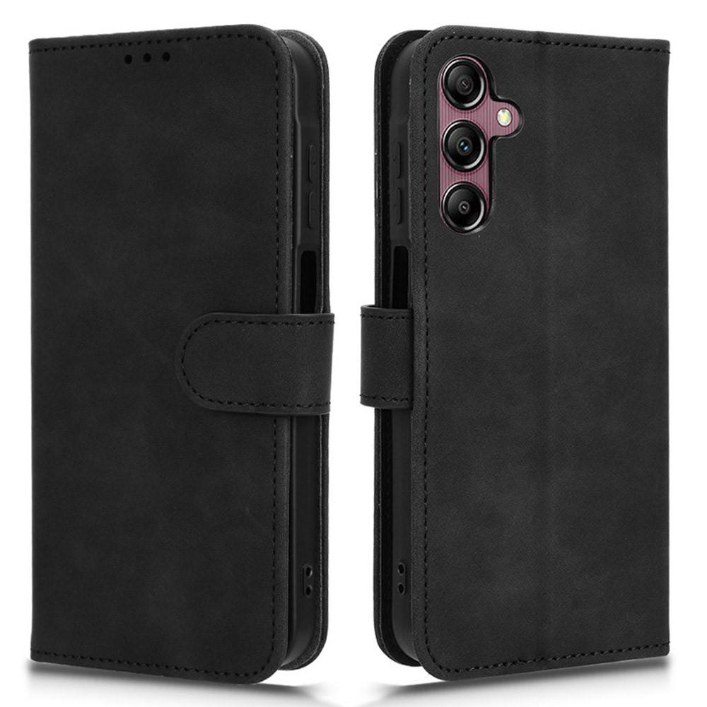 Samsung Galaxy A15 4G - Læder pung / cover - Sort