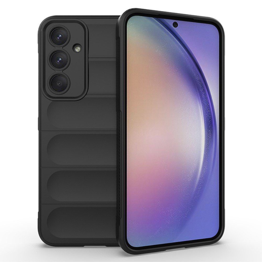Samsung Galaxy A35 5G - WAVE gummi cover - Sort