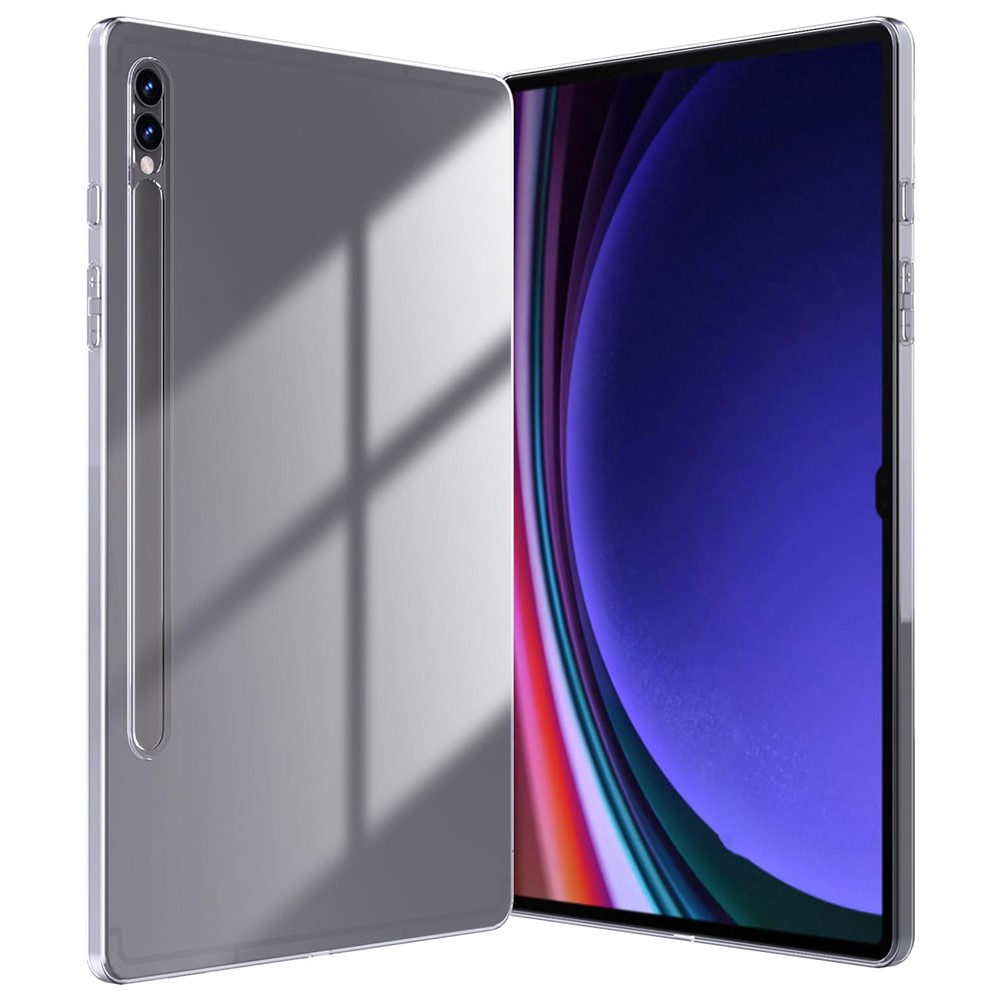Samsung Galaxy Tab S10 Ultra - Slim flekbibelt gummi cover - Transparent