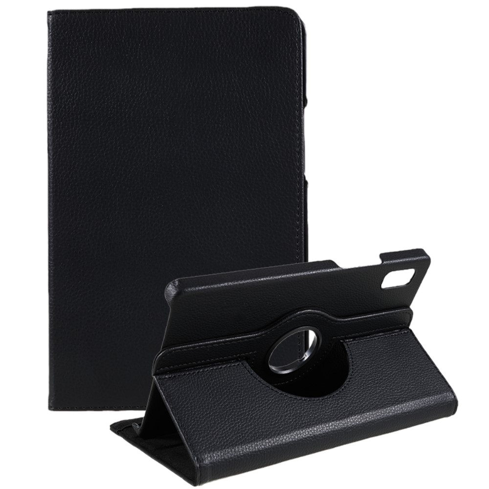 Lenovo Tab M9 - Læder cover 360 grader roterbar - Sort