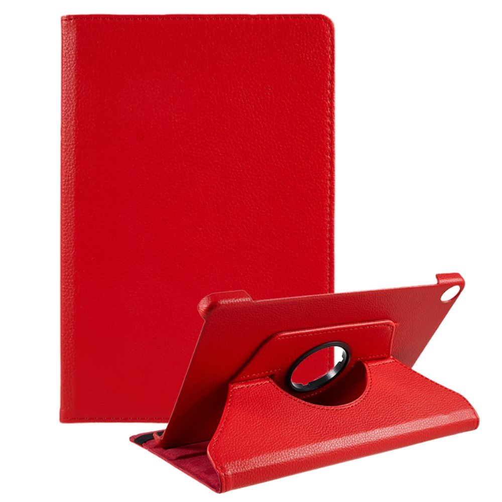 Lenovo Tab M10 (Gen 3) - Læder cover 360 grader roterbar - Rød billede