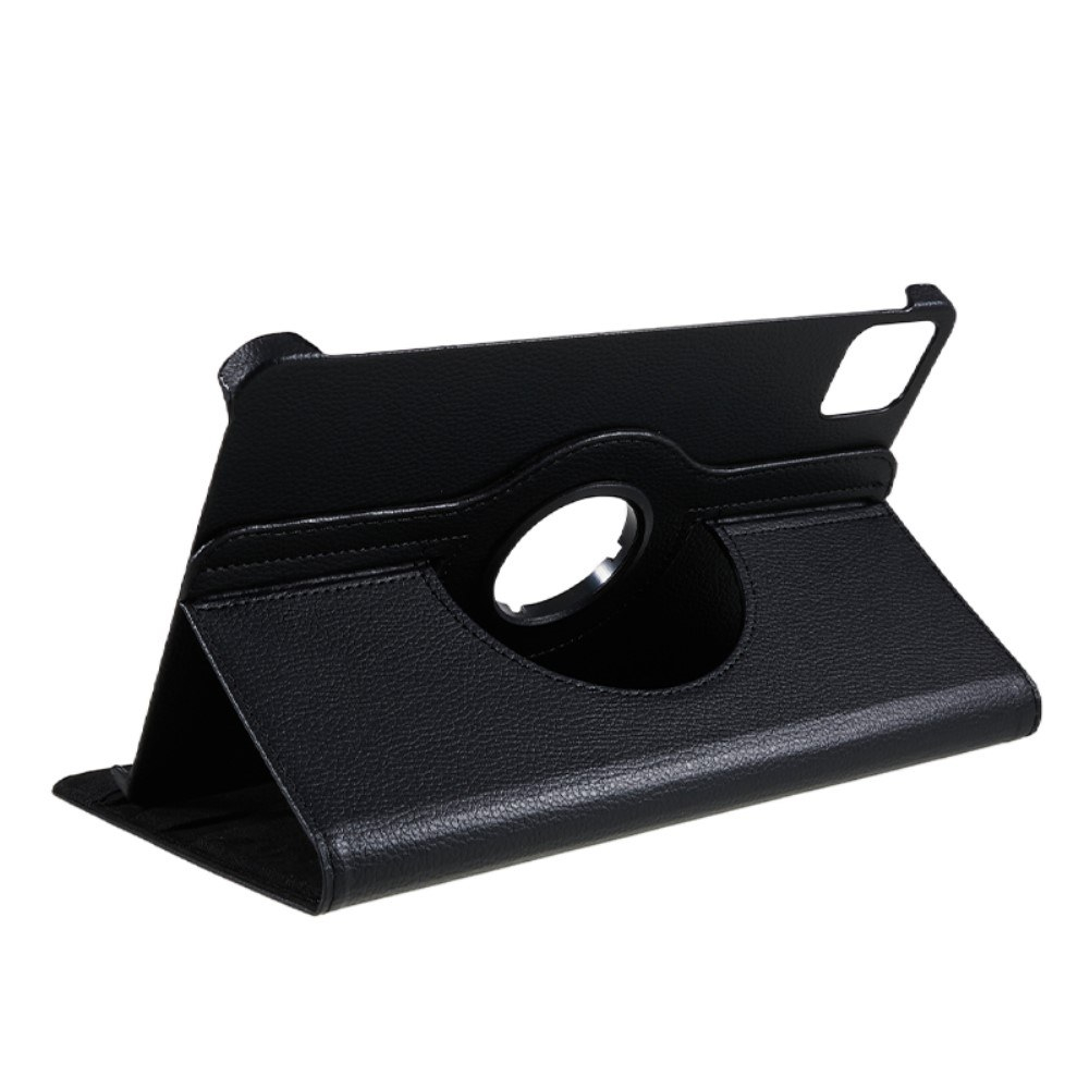 Xiaomi Pad 6 / 6 Pro - Læder cover 360 grader roterbar - Sort