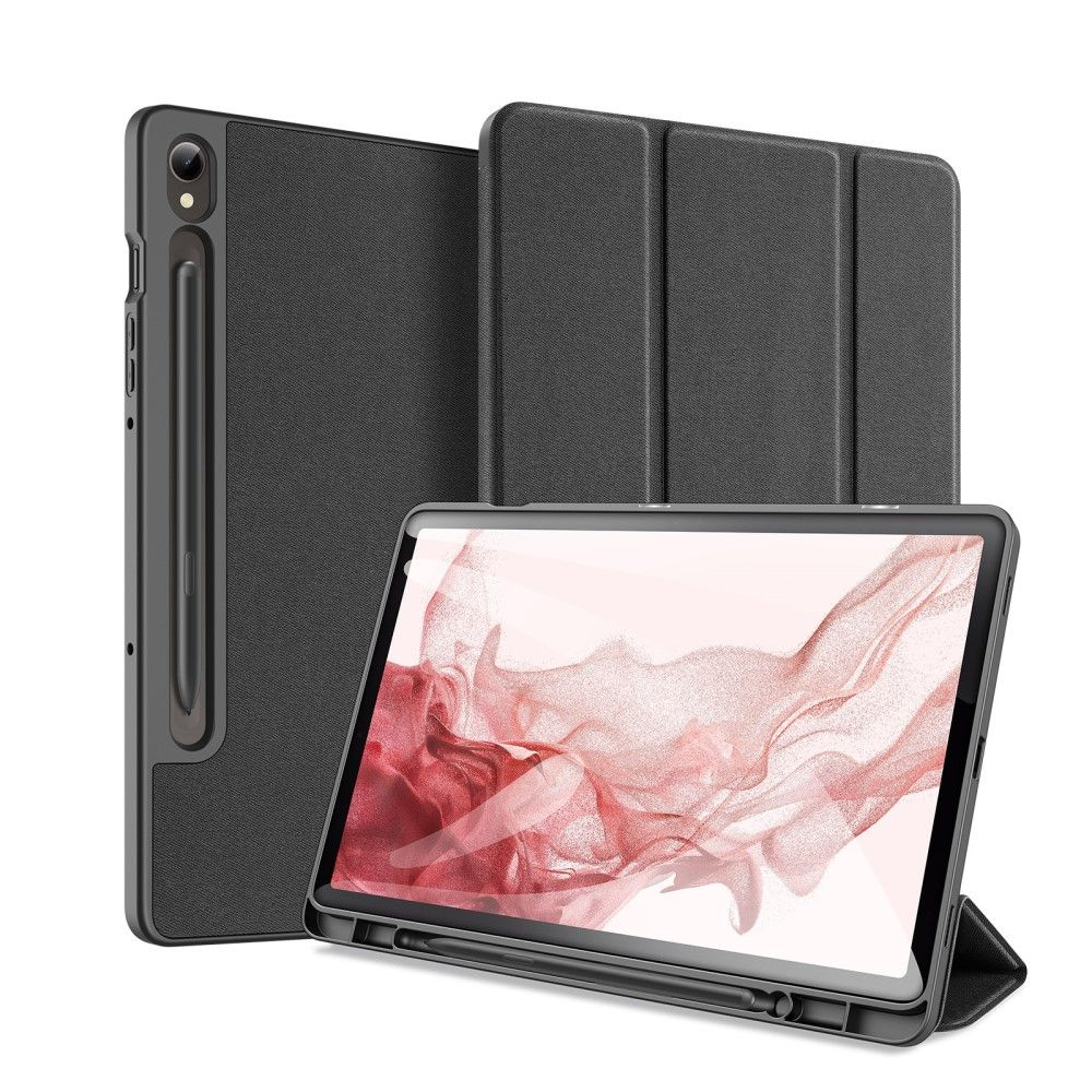 Dux Ducis Domo Flip Case with Smart Sleep for Samsung Galaxy Tab S9 - Black