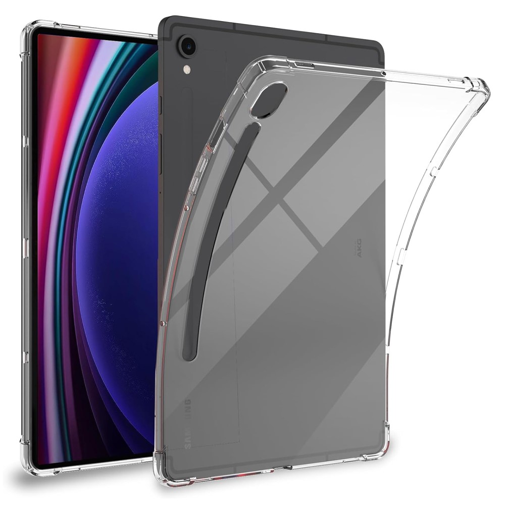 Samsung Galaxy Tab S9 FE - Shockproof gummi cover - Transparent