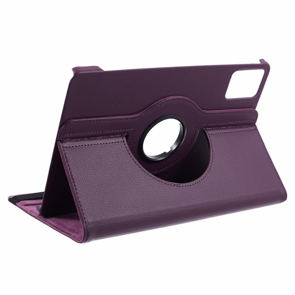 Lenovo Tab M11 - Læder cover 360 grader roterbar - Lilla