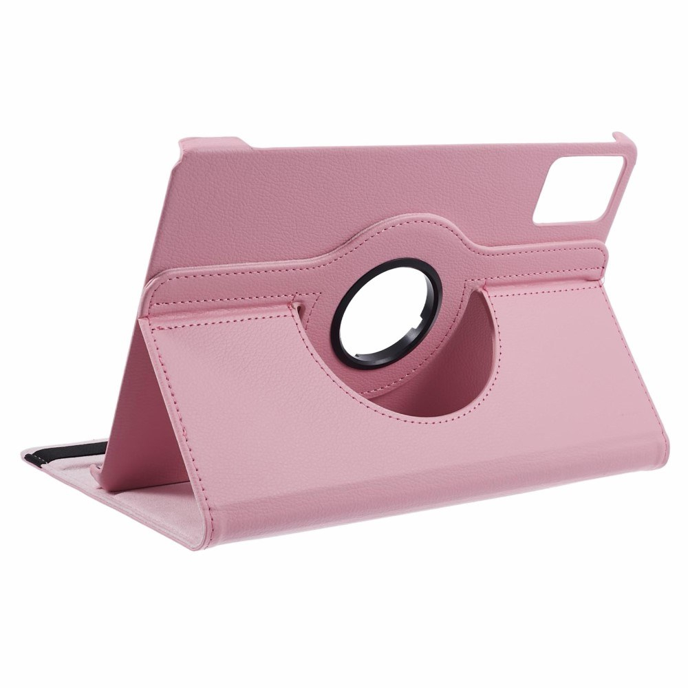 Lenovo Tab M11 - Læder cover 360 grader roterbar - Pink