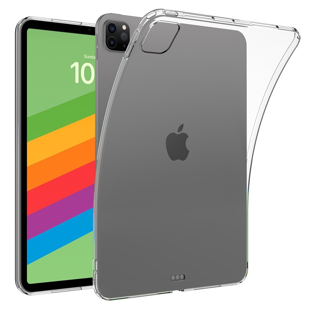 iPad Pro 13 (2024/2025) - Ultraklar gummi cover - Transparent