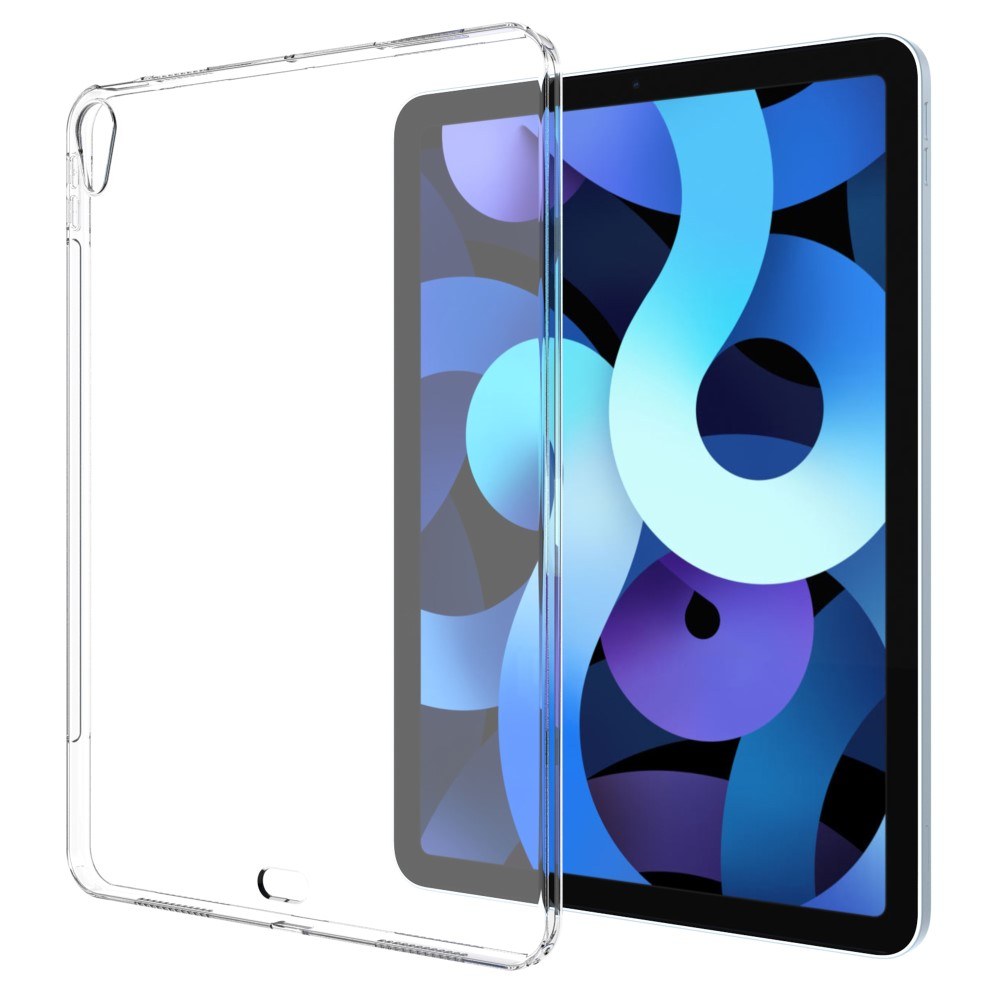 iPad Air 11 (2024/2025/2026) - Shockproof slim gummi cover - Transparent